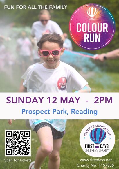 First Days Children's Charity Colour Run 2024