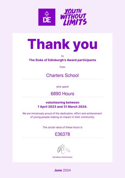 England Charters School Charters School