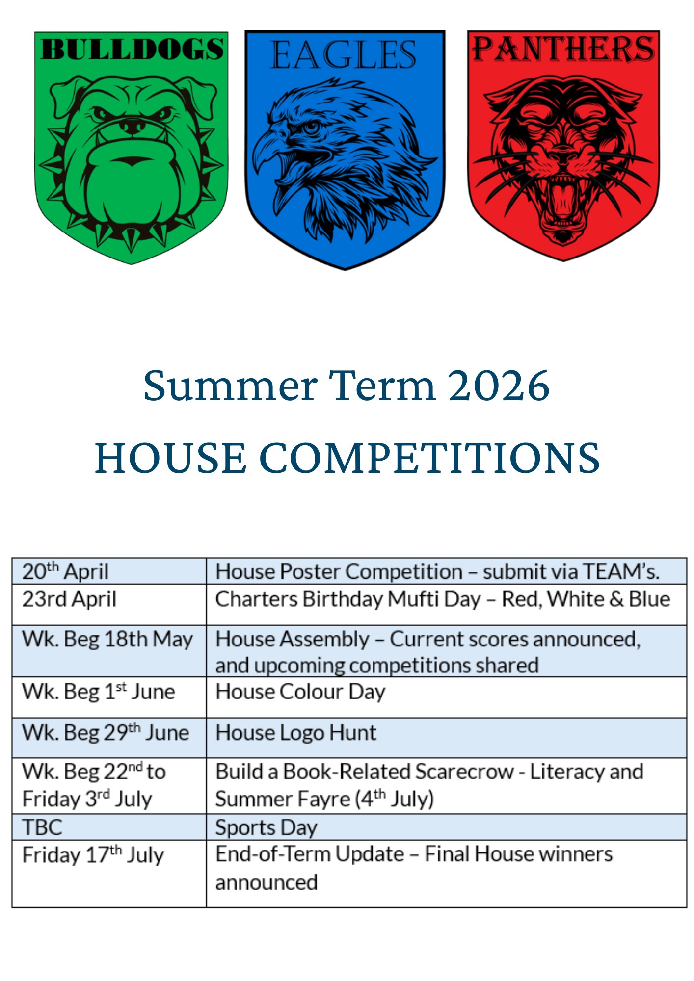 Upcoming Events
